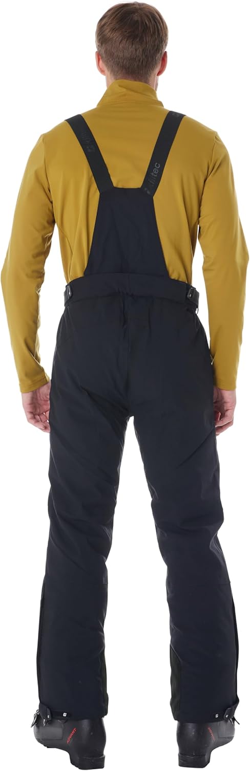Killtec Herren Skihose/Funktionshose mit abnehmbaren Trägern Schwarz S Skihose, Schwarz S Skihose