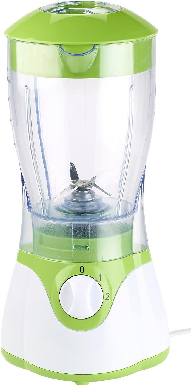 Rosenstein & Söhne Smoothie Maker: Standmixer BR-410 mit 4-Klingen-Edelstahlmesser, 400 W, 1 l, BPA-