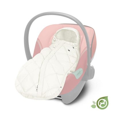 CYBEX Gold Fusssack Snøgga Mini 2, Für Babyschalen, Ab Geburt bis ca. 24 Monate, TOG 4, Seashell Bei