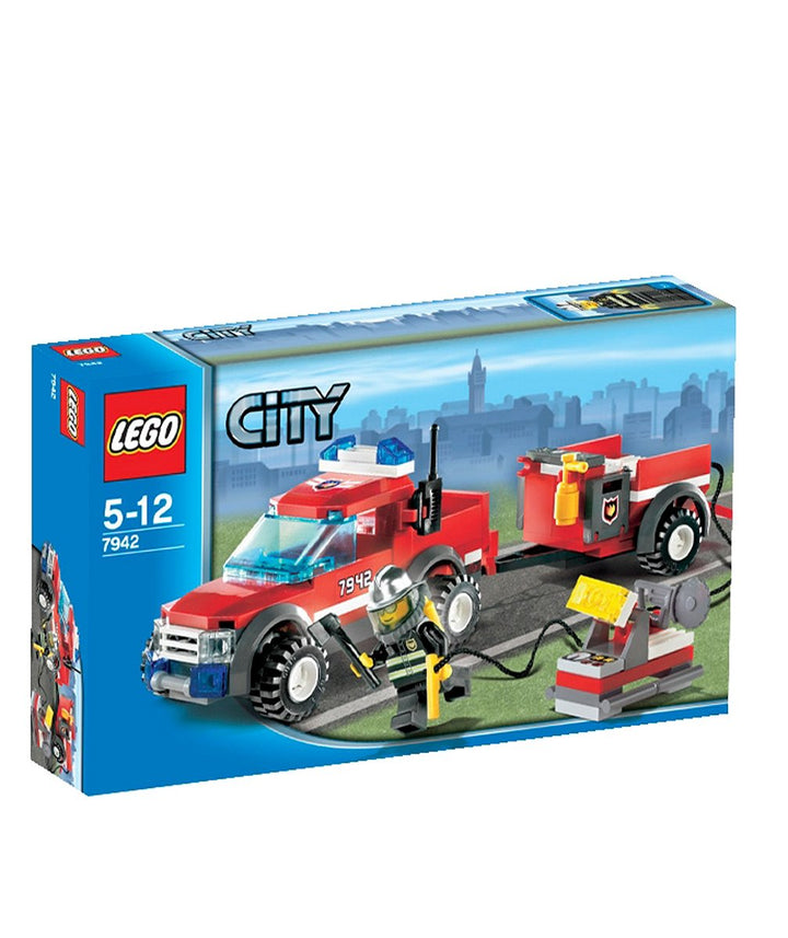 LEGO City 7942 - Feuerwehr Pick-up Feuerwehrmann Tonabnehmer, Feuerwehrmann Tonabnehmer