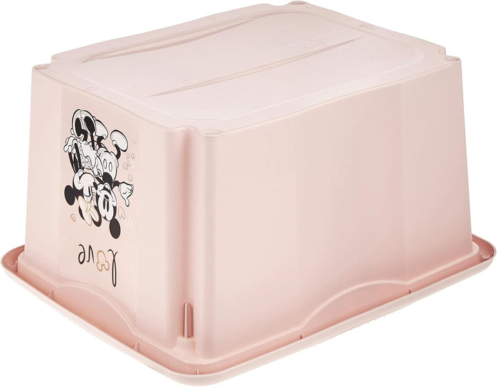 keeeper Minnie Maus Aufbewahrungsbox mit Deckel, Dreh- und stapelbar, Für Kinder, 24 l, Karolina, No