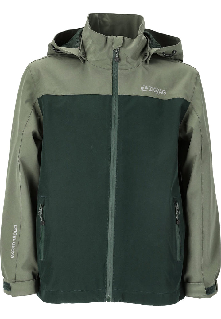 ZIGZAG Kinder Funktionsjacke Bloomer 92 3137 Thyme, 92 3137 Thyme