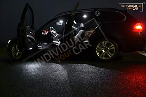 INDIVIDUALise your CAR Innenraumbeleuchtung SET für 3er E91 Touring (Mit Panoramadach, Pure-White) R