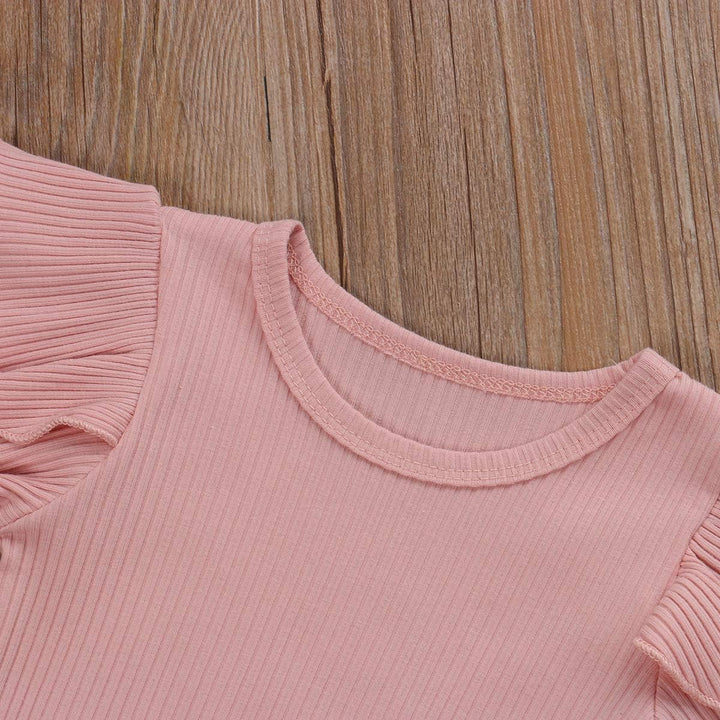 Geagodelia Babykleidung Set Baby Mädchen Kleidung Outfit Langarm Body Strampler + Hose Neugeborene W