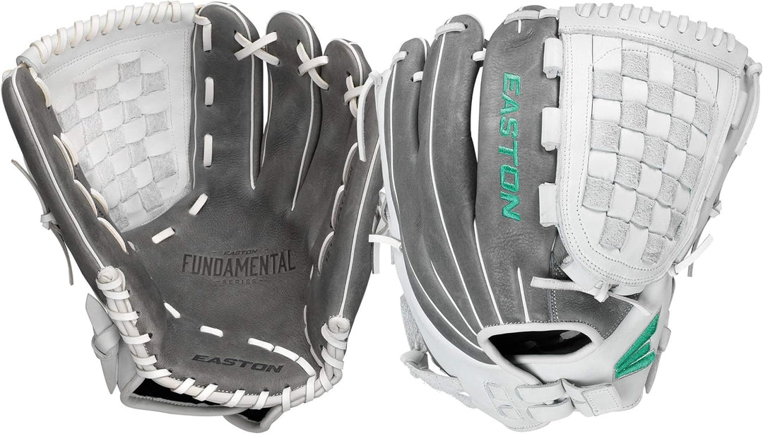 Easton FUNDAMENTAL Fastpitch Softball Glove Series, 2021, Softball Specific Patterns and Sized for F