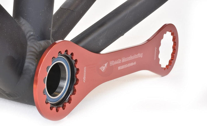 Wheels Mfg Double Ended Bottom Bracket Wrench Rot/Ausflug, einfarbig (Getaway Solids) 16x48.5mm/16x4