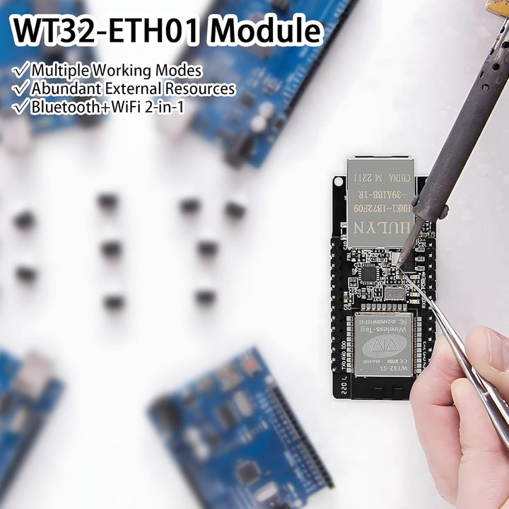 RUIZHI WT32-ETH01 Embedded Serial Port Networking mit ESP-32, MCU Modul ESP Drahtlos Modul mit WiFi