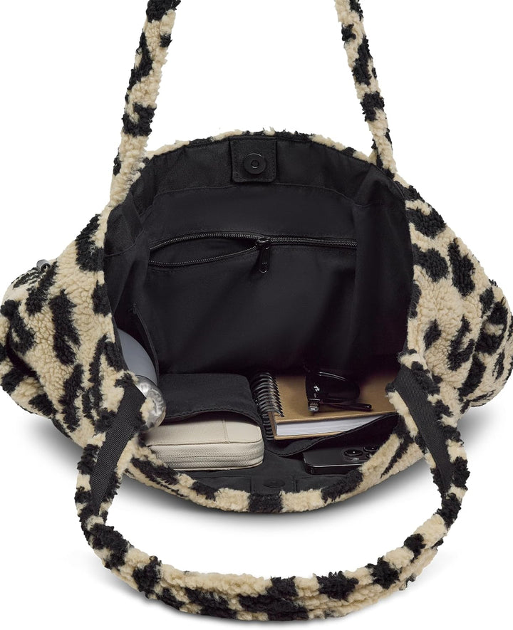 Expatrié Shopper Tasche Damen - Tilda Beige Leo, Beige Leo