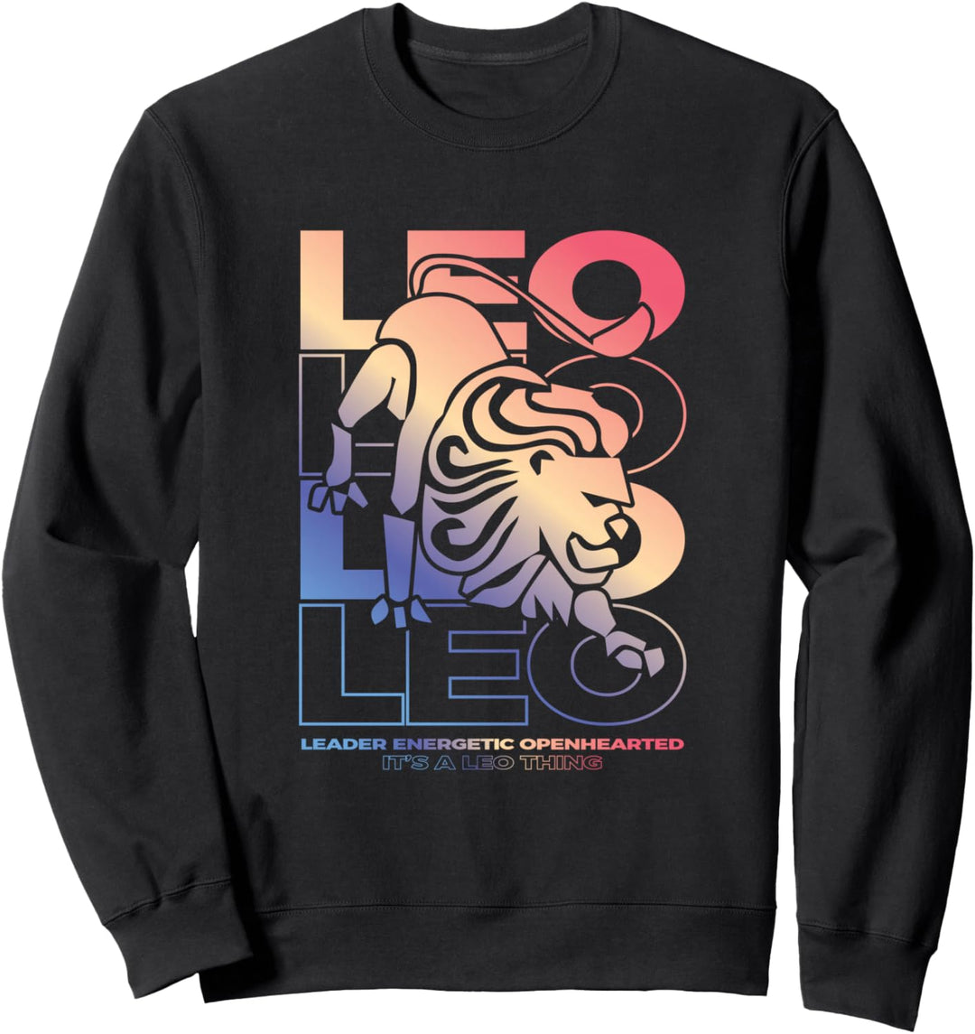 Löwe - Sternzeichen Esoterische Astrologie Sweatshirt