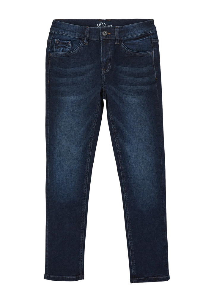 s.Oliver Jungen Skinny: Jeans mit Waschung 176 Blau 58z2, 176 Blau 58z2