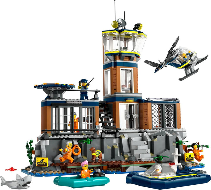 Lego City Set: 60419 Polizeistation auf der Gefängnisinsel & 30664 Polizei-Geländebuggy