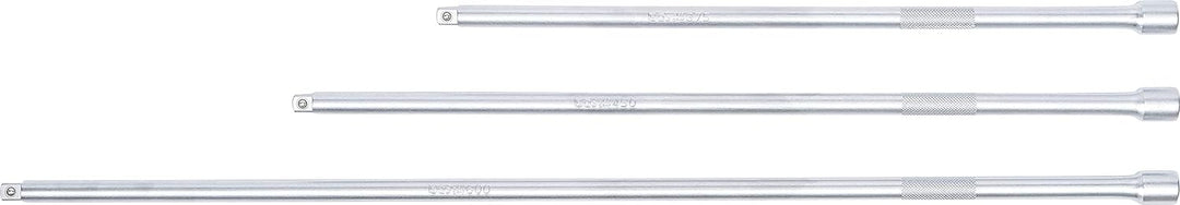 BGS 6855 | Verlängerungs-Satz | 3-tlg. | 10 mm (3/8") | 375 / 450 / 600 mm | Verchromt, matt, 10 mm