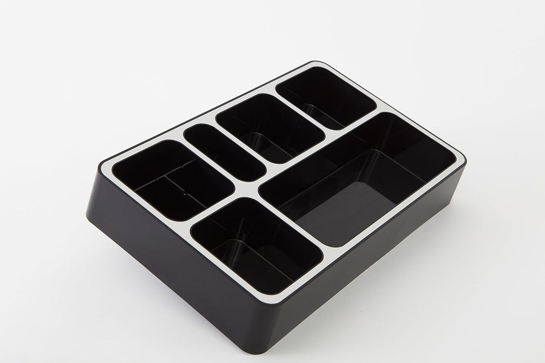 ALBA Spender Universal-Kaffeepads Aluminium Grau Metall und schwarz, Aluminium, Gris métal et Noir,