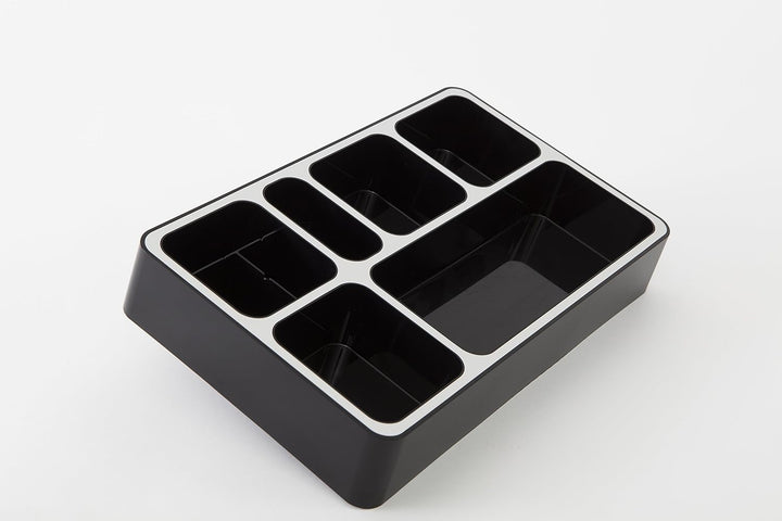 ALBA Spender Universal-Kaffeepads Aluminium Grau Metall und schwarz, Aluminium, Gris métal et Noir,