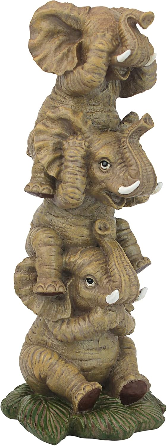 Design Toscano Elefanten - Figur, Masse: 10 x 4 x 25,5 cm, Elefant