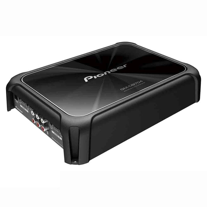Pioneer GM-D9704 4-Kanal Class-D Verstärker (1.600 W), Variabler TPF & HPF, Sensor für Lautsprechere