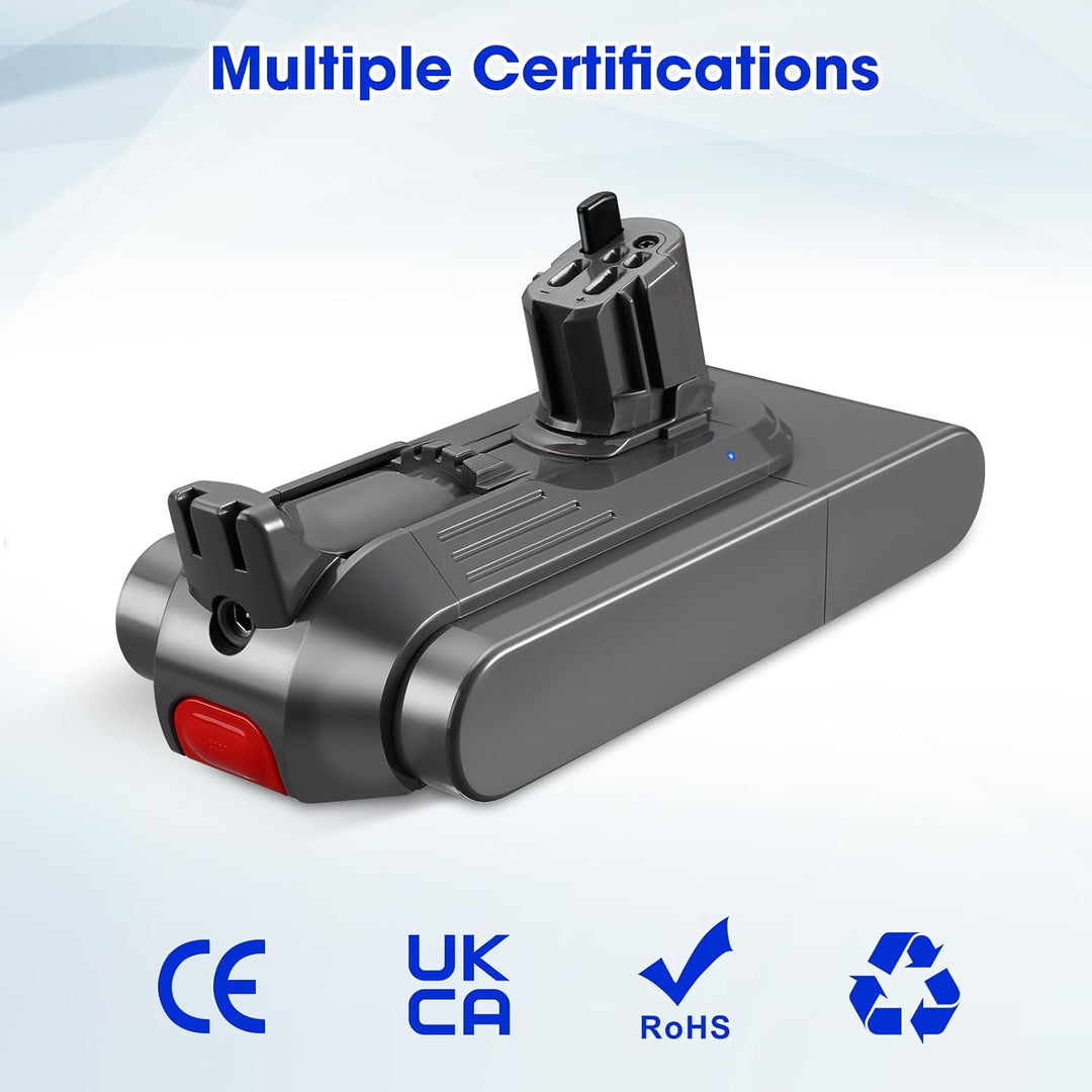 V11 Akku Ersatz – 25,2V 99,79WH Click-in Typ für Dyson V15, V11, SV15, SV16, 970425-01 (Nicht für Sc
