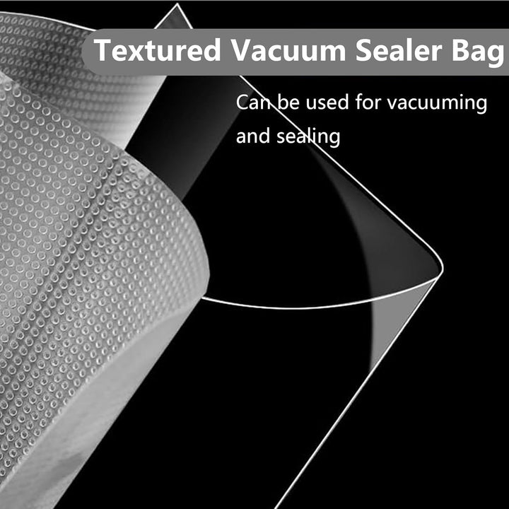 Vakuumierbeutel 25x17cm/ 100 Stück,BPA-Frei,Geprägt, Sous-Vide-Gefrierbeutel, Reissfest, für Vakuumi