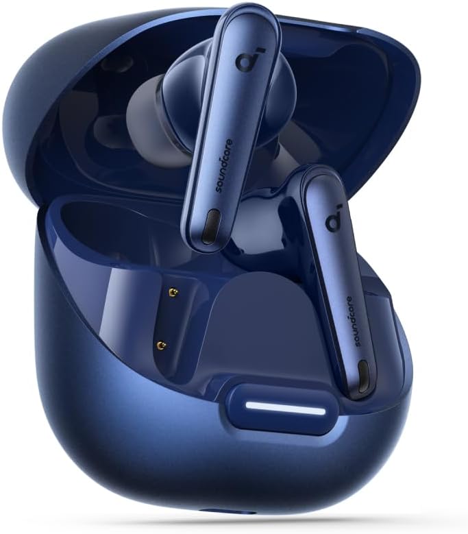 soundcore by Anker Liberty 4 NC Bluetooth-Kopfhörer mit Geräuschunterdrückung, 98,5% Noise Cancellin