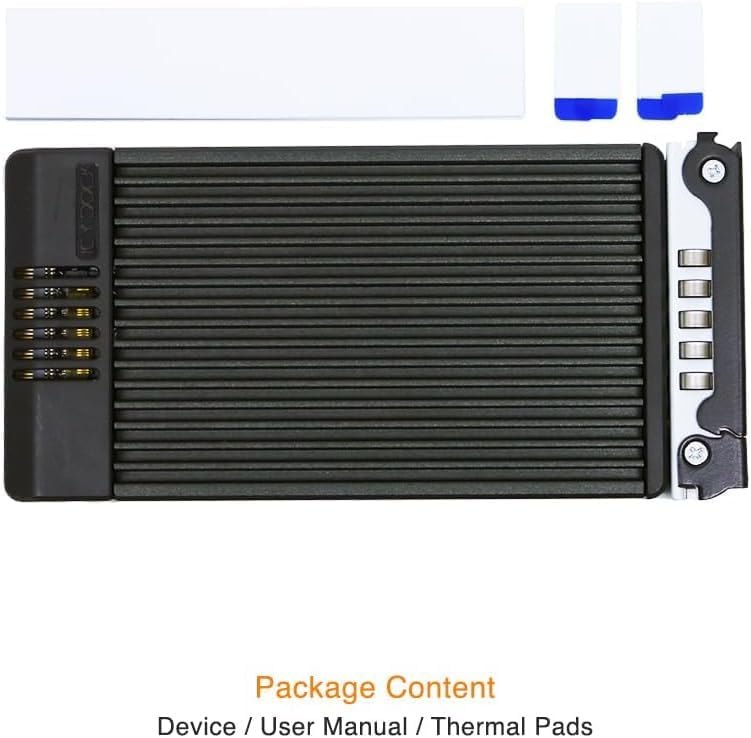 ICY DOCK Extra M.2 SSD Tray/Einschub für MB601M2K-1B oder MB601VK-1B - ToughArmor MB601TP-1B M.2 Tra
