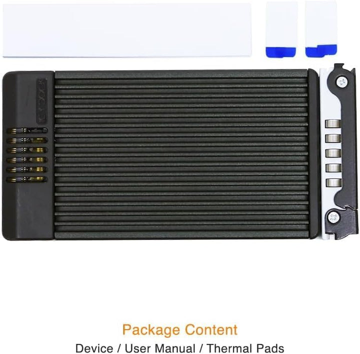 ICY DOCK Extra M.2 SSD Tray/Einschub für MB601M2K-1B oder MB601VK-1B - ToughArmor MB601TP-1B M.2 Tra