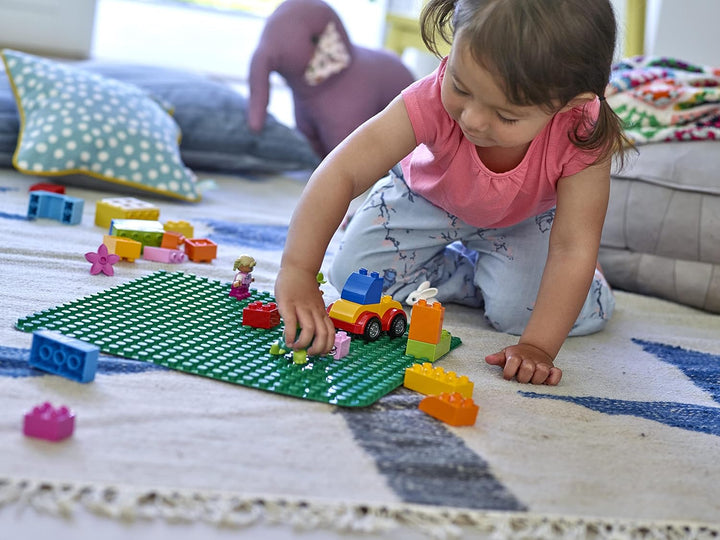 LEGO 2304 DUPLO Classic Grosse Bauplatte, Spielzeug für Vorschulkinder, grün