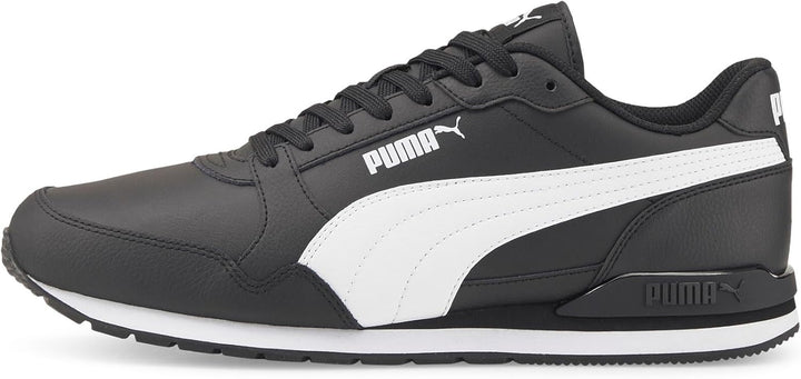 PUMA Unisex St Runner V3 L Sneaker 37.5 EU Puma Black Puma White, 37.5 EU Puma Black Puma White