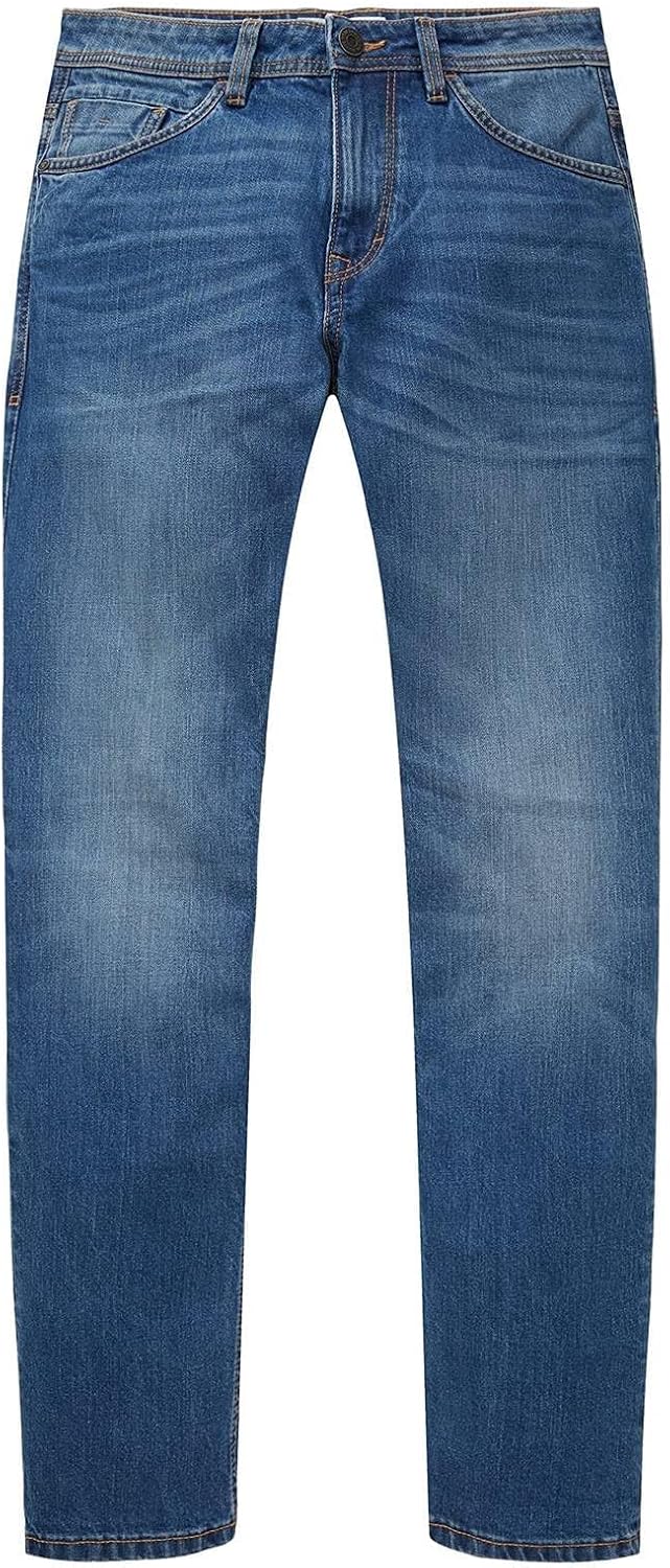 TOM TAILOR Herren Jeans 30W / 30L 10119 - Used Mid Stone Blue Denim, 30W / 30L 10119 - Used Mid Ston