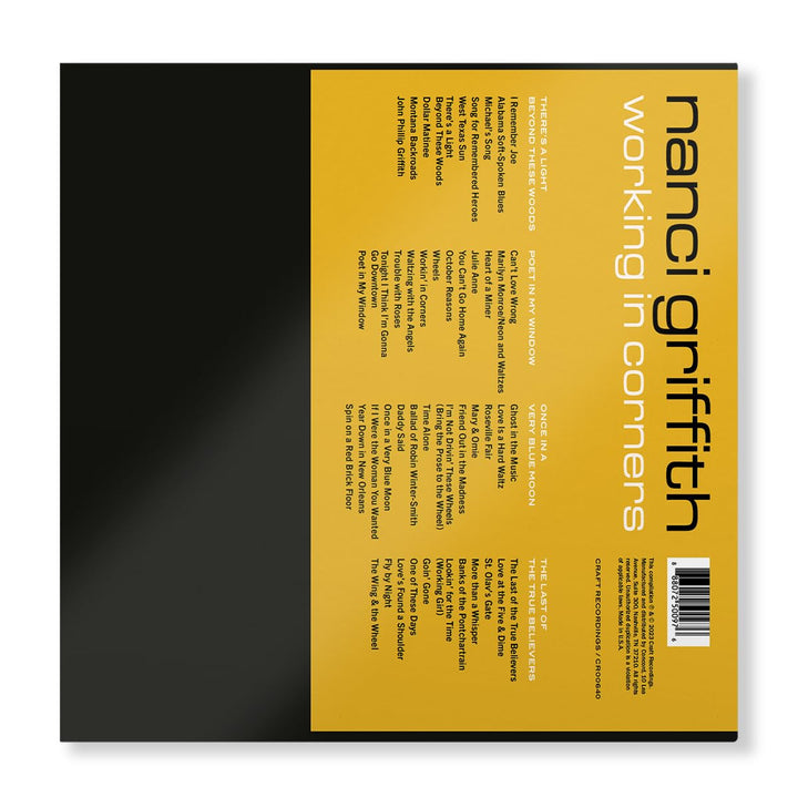 Working In Corners, Audio-CD