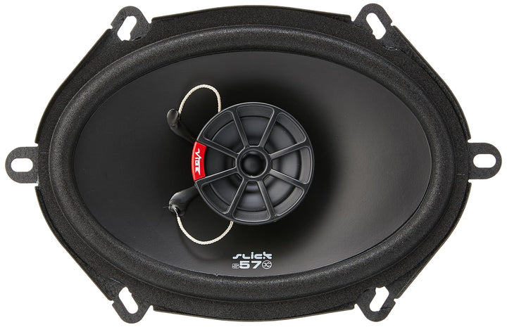 VIBE Audio Slick 5 x 7” Koaxiallautsprecher 80/240 W (RMS/MAX), 13 x 18 cm, SLICK57-V7