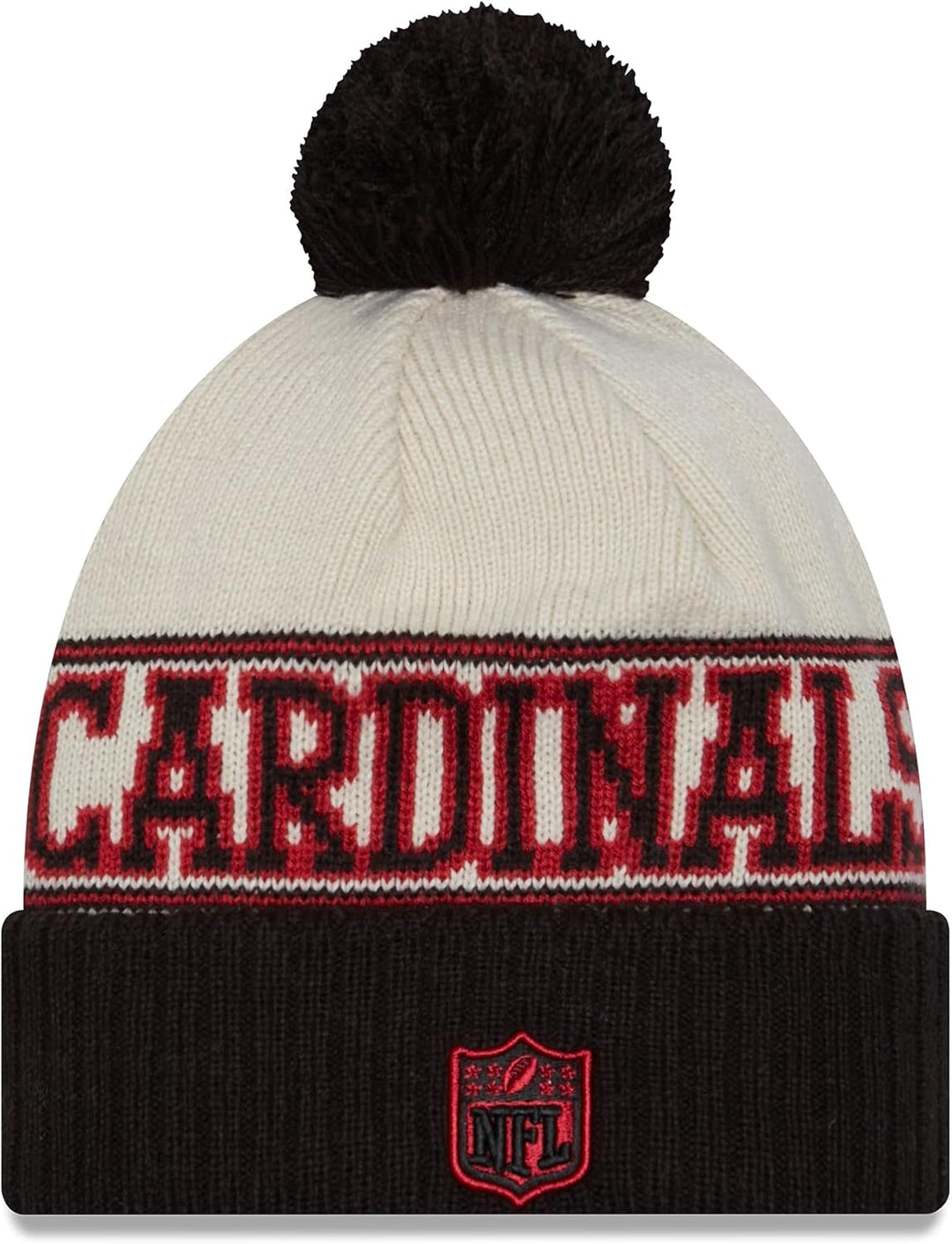 New Era NFL Sideline Historic Mütze American Football 2023/2024 Beanie Wintermütze mit Bommel One Si