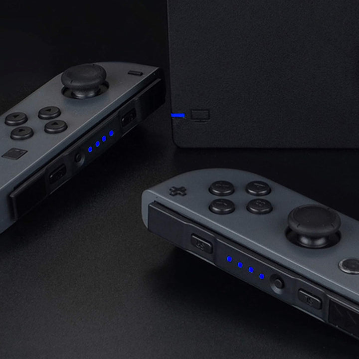 eXtremeRate Firefly LED Tuning Kit Ersatzteile für nintendo Switch Joycons&Switch Dock,NS Joy con SL