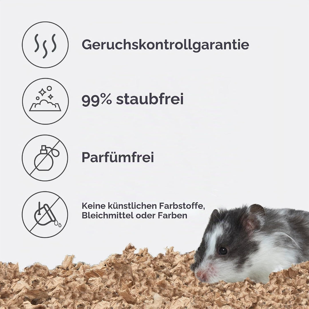 Kaytee Superpet, Clean & Cozy Streu für kleine Haustiere wie Mäuse, Rennmäuse, Nagetiere, Hamster, K