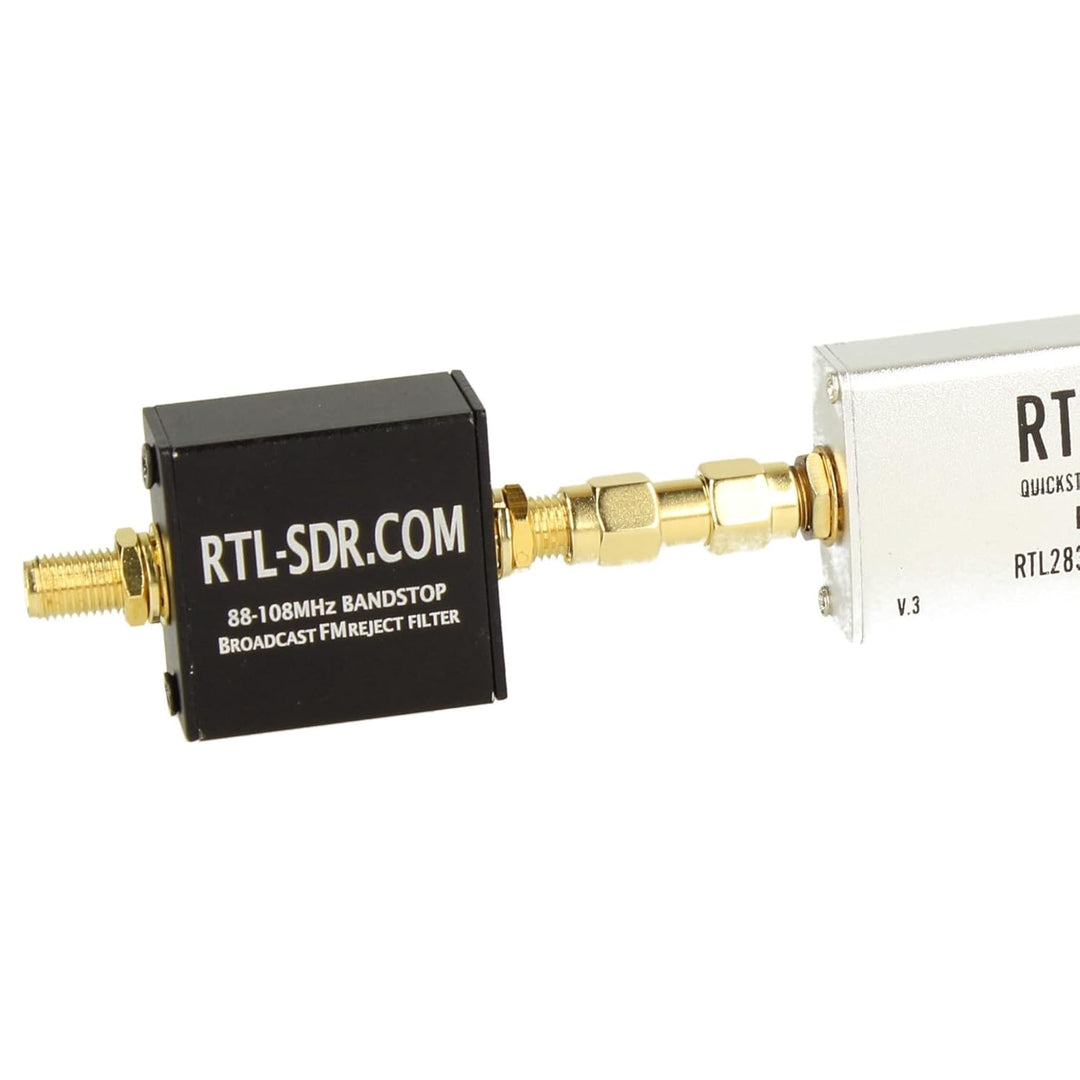 RTL-SDR Blog Broadcast FM Band-Stop Filter + Adapter ﴾ 09 ﴿, ﴾ 09 ﴿