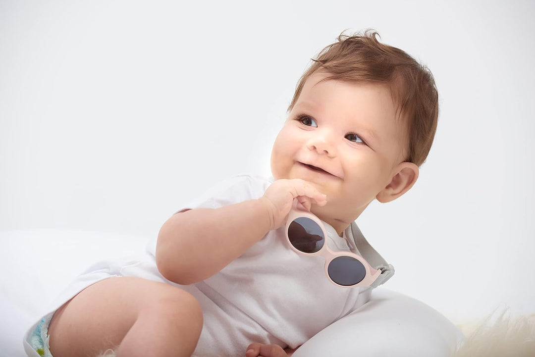 BÉABA, Sonnenbrille für Babys von 0 bis 9 Monaten, 100% UV-Schutz – KAT. 4, Seitenschutz, optimaler