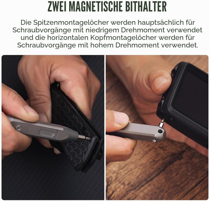 OKNIFE Otacle D1 Mini Präzisions-Schraubendreher-Set, 9 in 1 EDC Multi Bit Taschen-Schraubendreher,