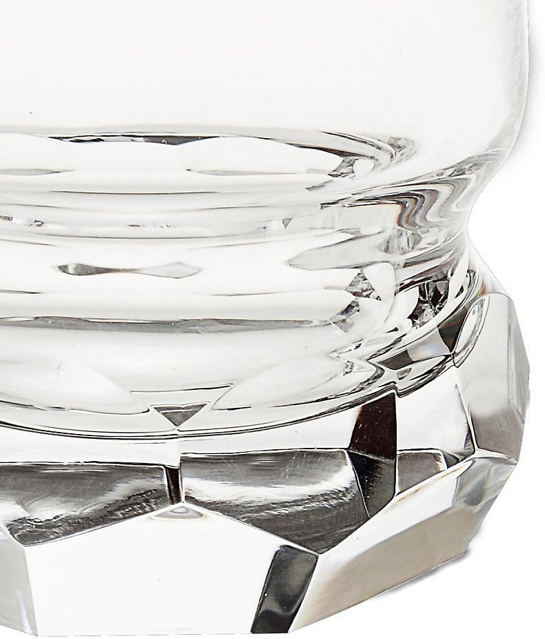 CRISTALICA Exklusives Whiskeyglas Whiskeybecher Basic Diamant 340 ml Transparent Kristall