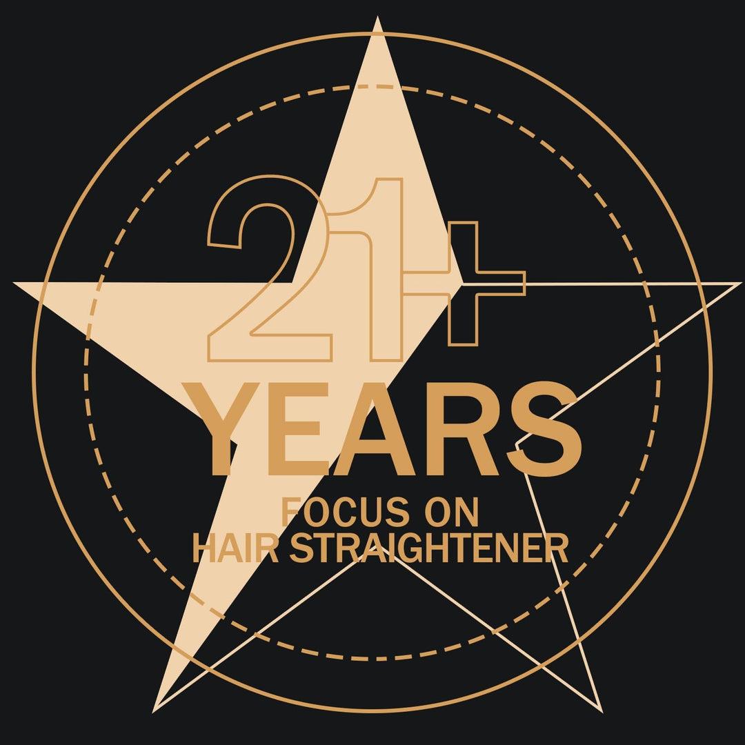 K&K Thermobürste, 1.5 Inch Beheizte Rundbürste, Professioneller Beheizter Lockenwickler Keramik Turm