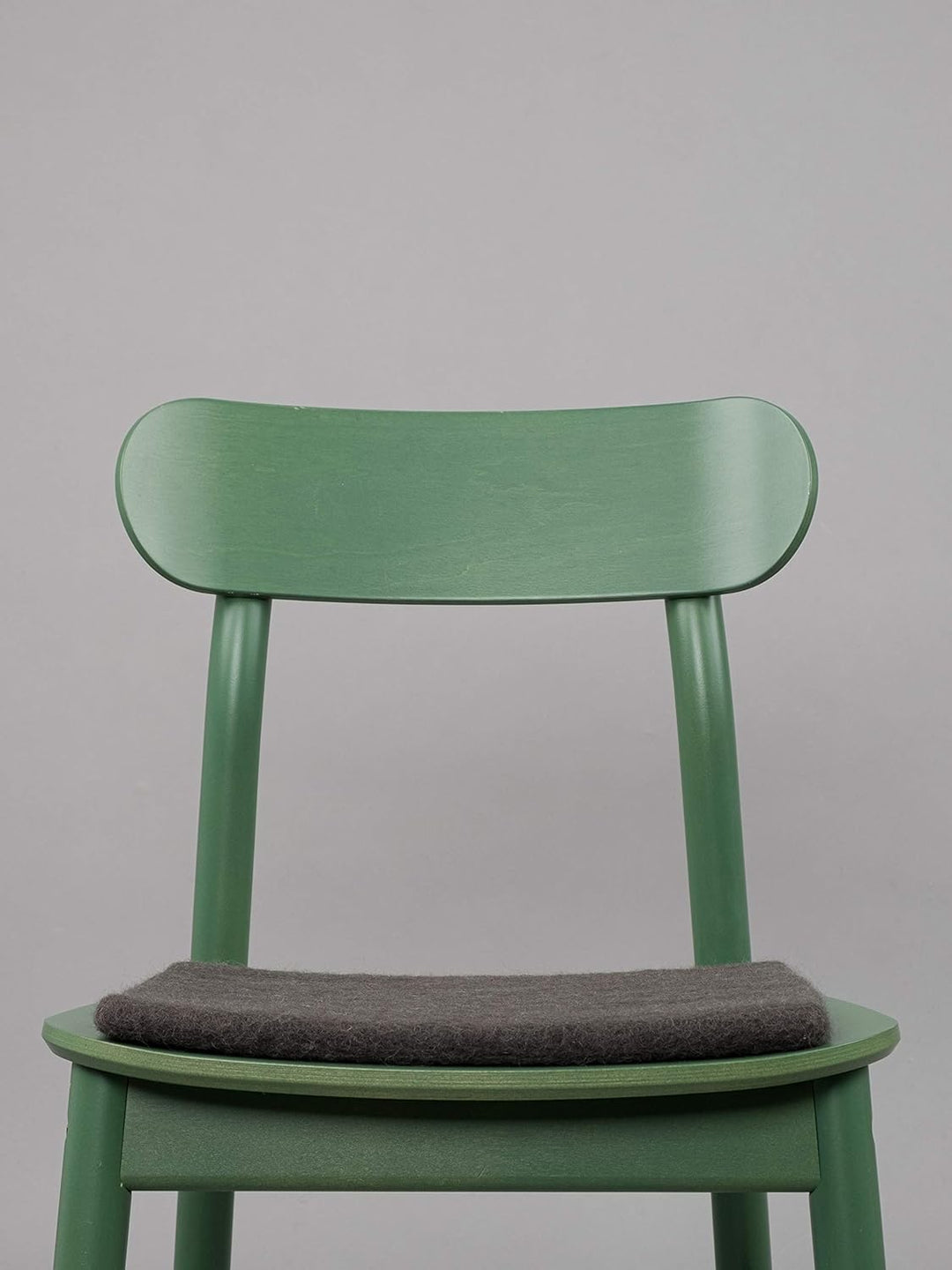 myfelt Flache Filz Sitzauflage, Filz Stuhlauflage - Kuno - quadratisch, 36x36 cm, Anthrazit, Anthraz