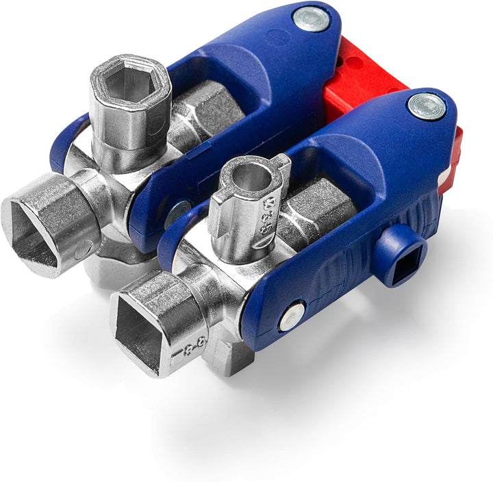 KNIPEX Universalschlüssel JointKey Quadro für gängige Absperrsysteme 63 mm, 00 11 06 V04