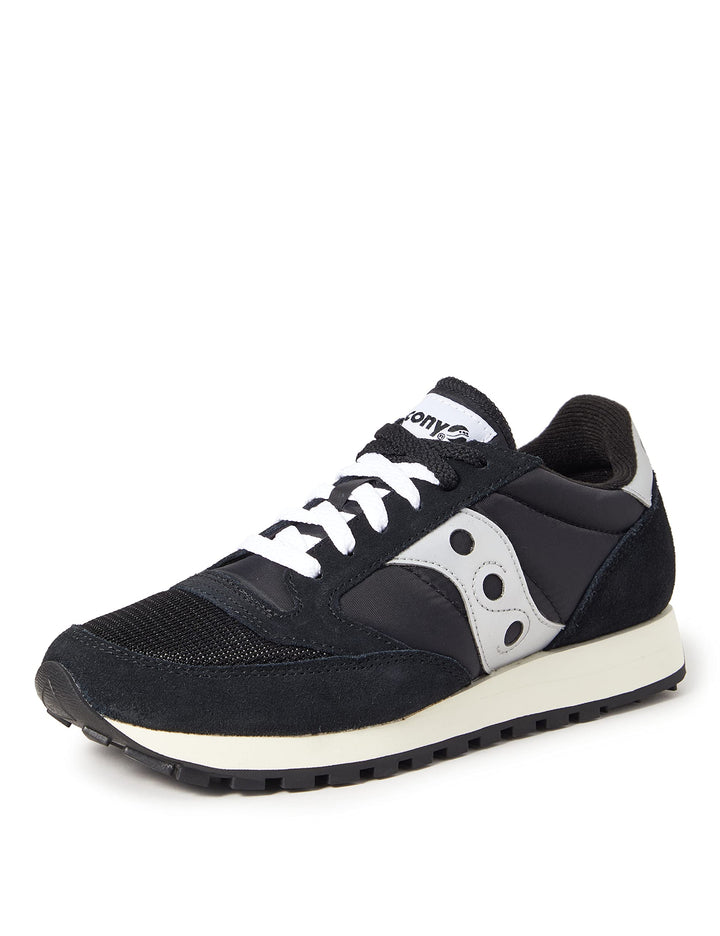 Saucony Jazz Original Vintage Herren Sportschuhe 42 EU Black White, 42 EU Black White
