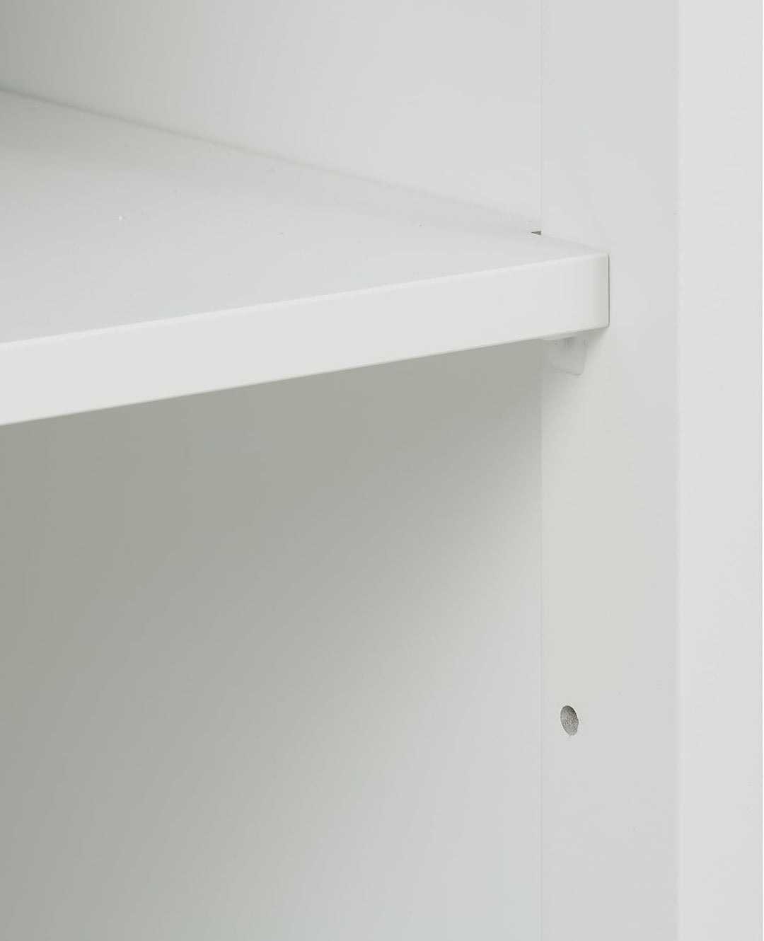 Relaxdays Badezimmerschrank, HxBxT: 129 x 30 x 30 cm, 4 Fächer, MDF, schmaler Badschrank, Badezimmer