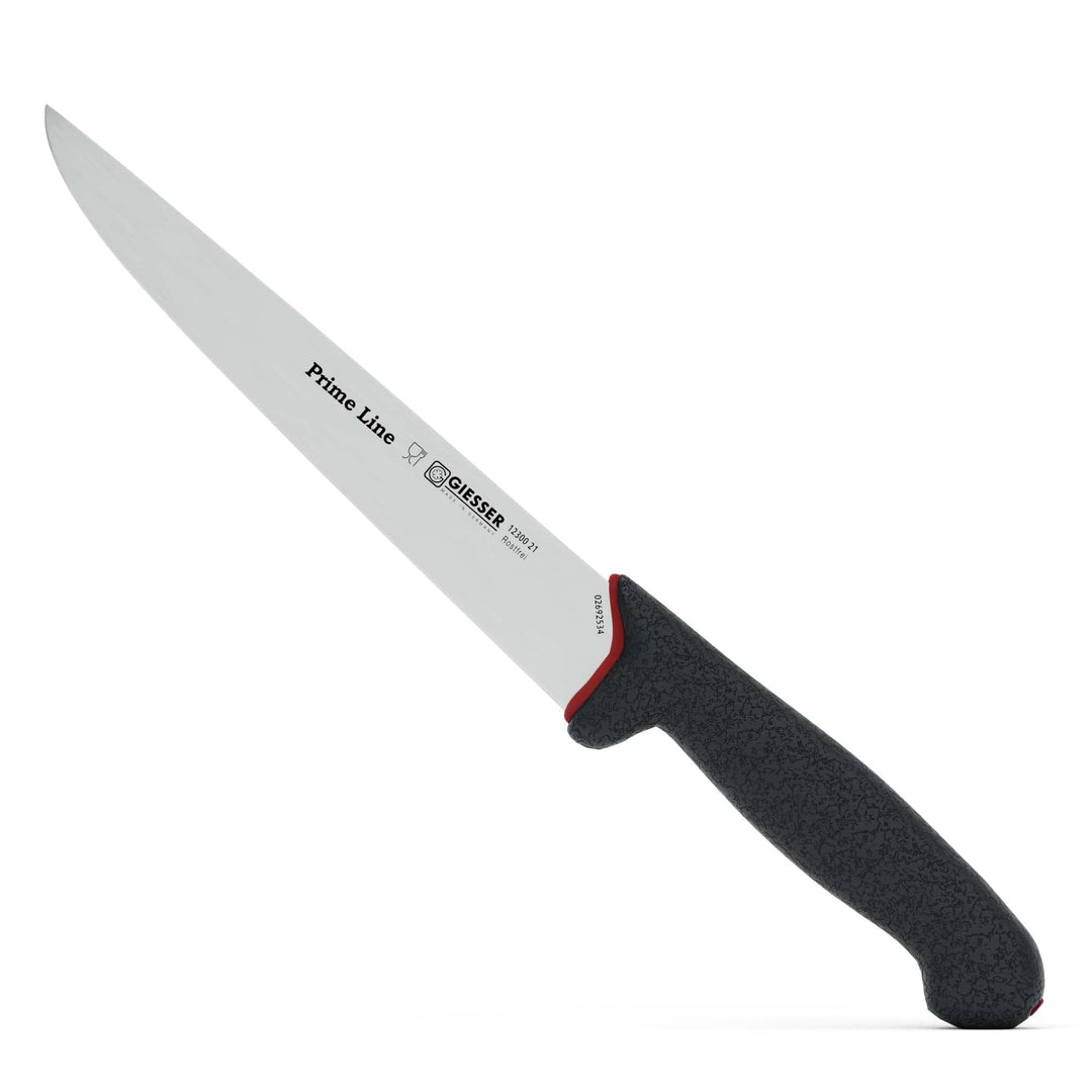 Giesser seit 1776 - Made in Germany - Stechmesser rutschfest PrimeLine, Klinge 21 cm, schwarz, schar