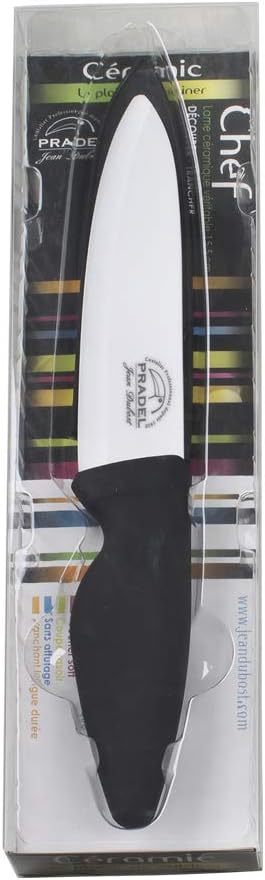 Pradel Jean Dubost 1/10517 Kochmesser mit weisser Keramikklinge Allzweckmesser, Allzweckmesser