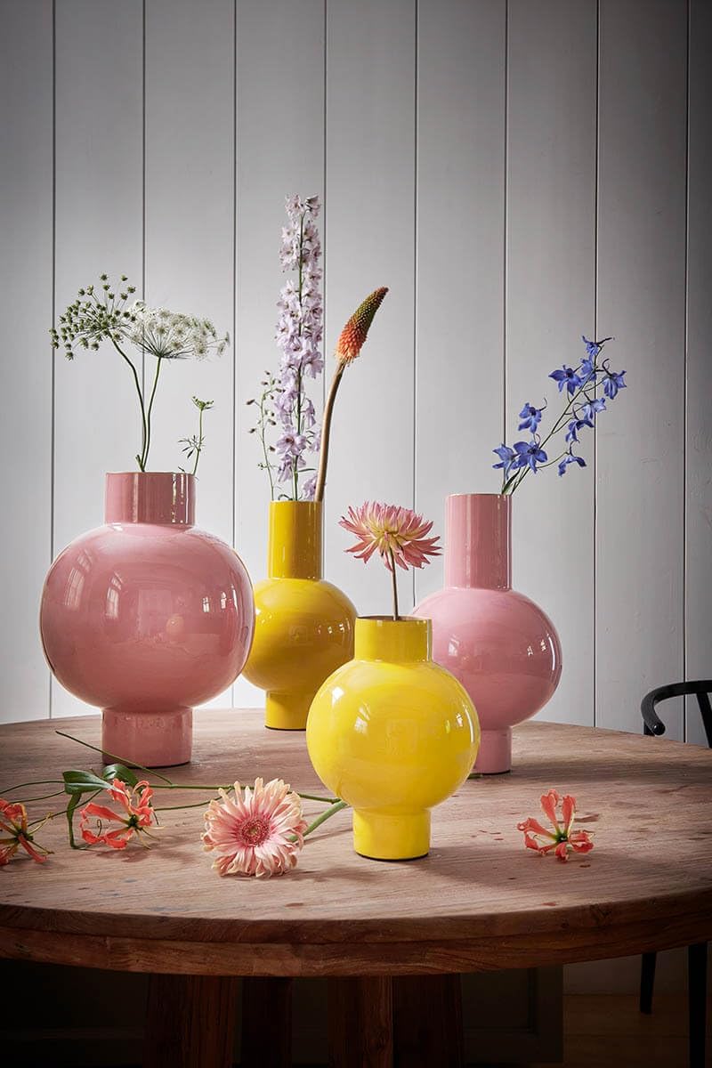 Pip Studio Vase medium | Pink - 24 x 40