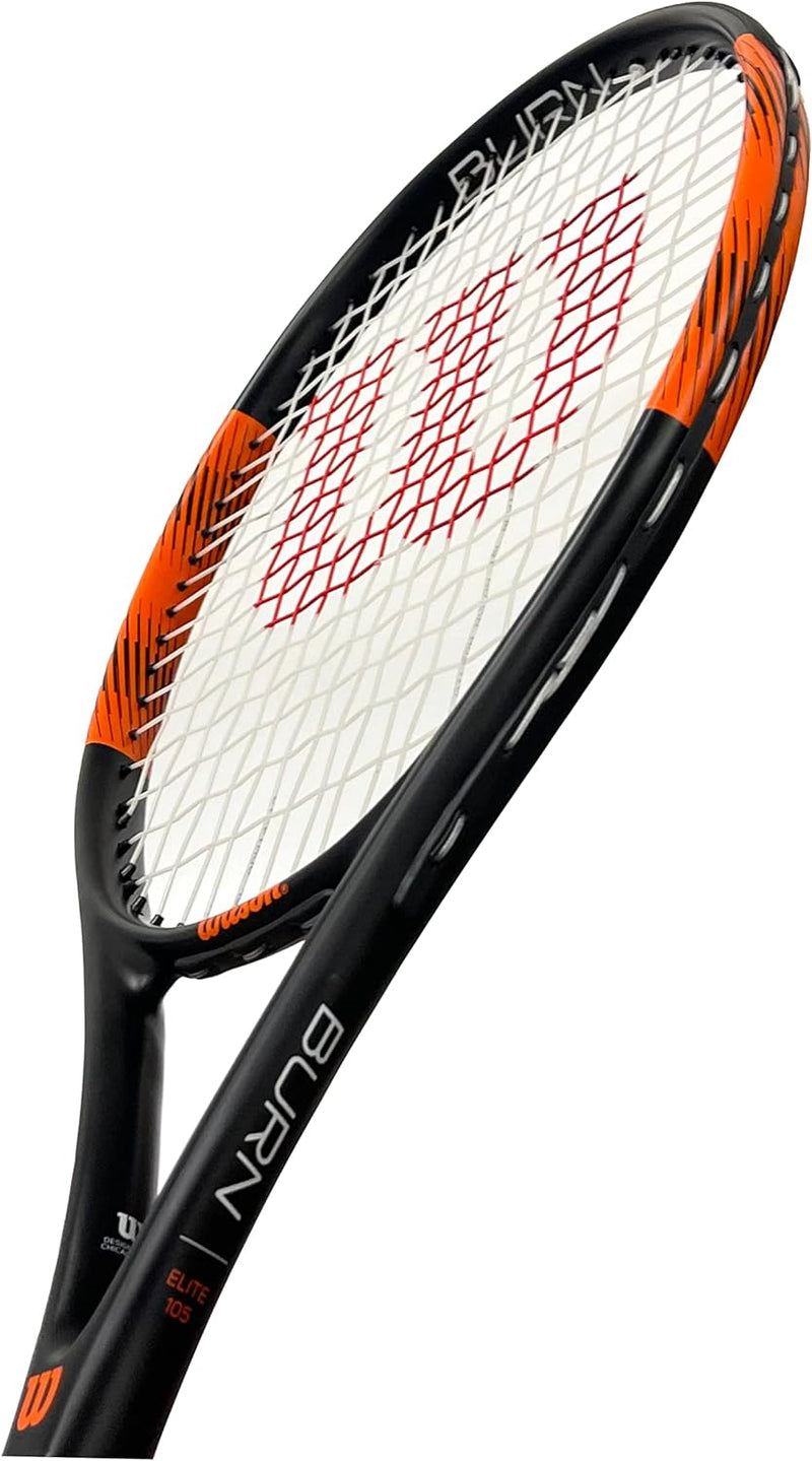 Wilson Burn Elite 105 Erwachsene Tennisschläger (erhältlich in Griffgrössen 1 bis 4) Grip 3 (4 3/8")