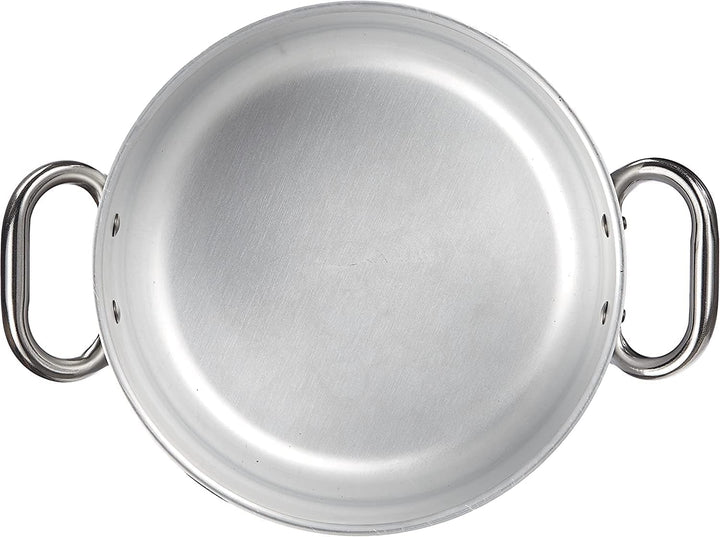 Pentole Agnelli ALMR110432 Hochstrahlender zylindrischer Auflauf, professionelles Aluminium 5 mm, 32
