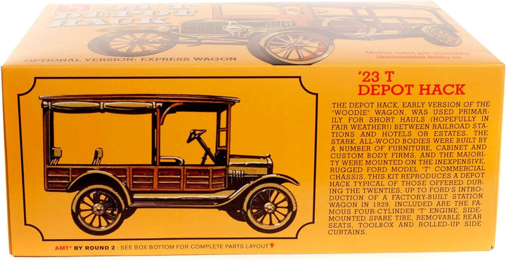 AMT 1923 Ford T Depot Hack Modellbausatz im Massstab 1:25