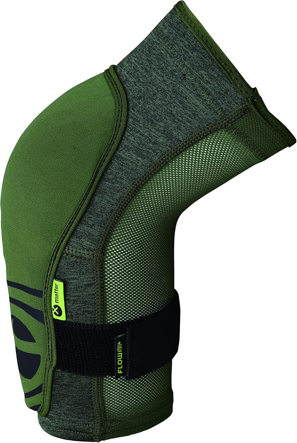 IXS Unisex Flow Evo+ Elbow Pad Ellbogenprotektor XL Dunkelgrün, XL Dunkelgrün