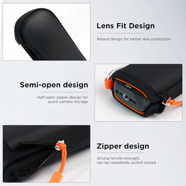 CYNOVA Tasche für INSTA360 X4 Tragetasche für INSTA360 Zubehör, Hard Shell Reisetasche für Insta360